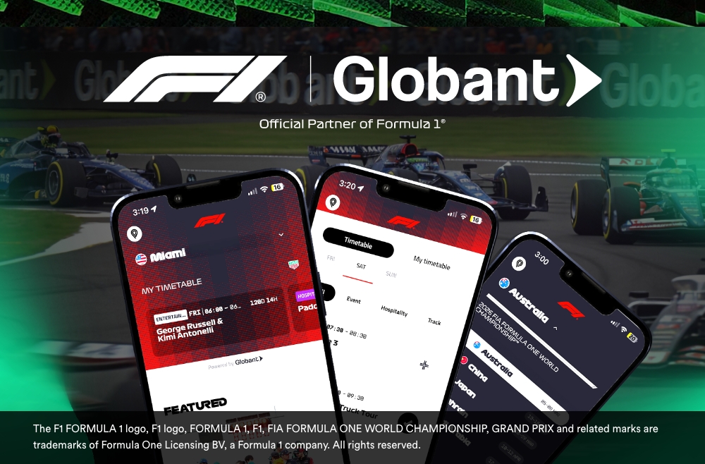 Formula 1 digital fan experience