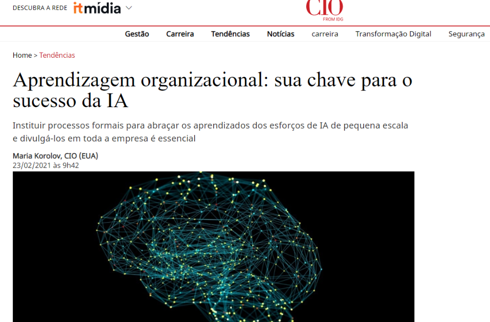 Aprendizagem organizacional: sua chave para o sucesso da IA