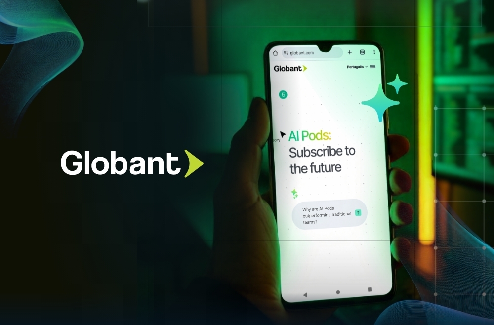 Conversational AI Assistant Globant Website