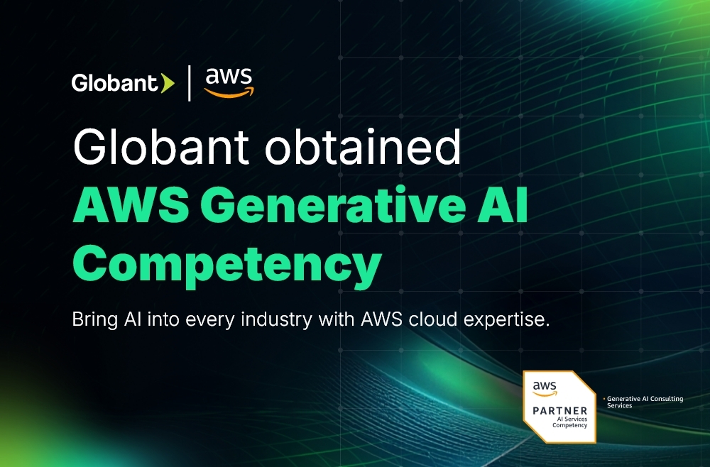 AWS generative AI consulting services competency